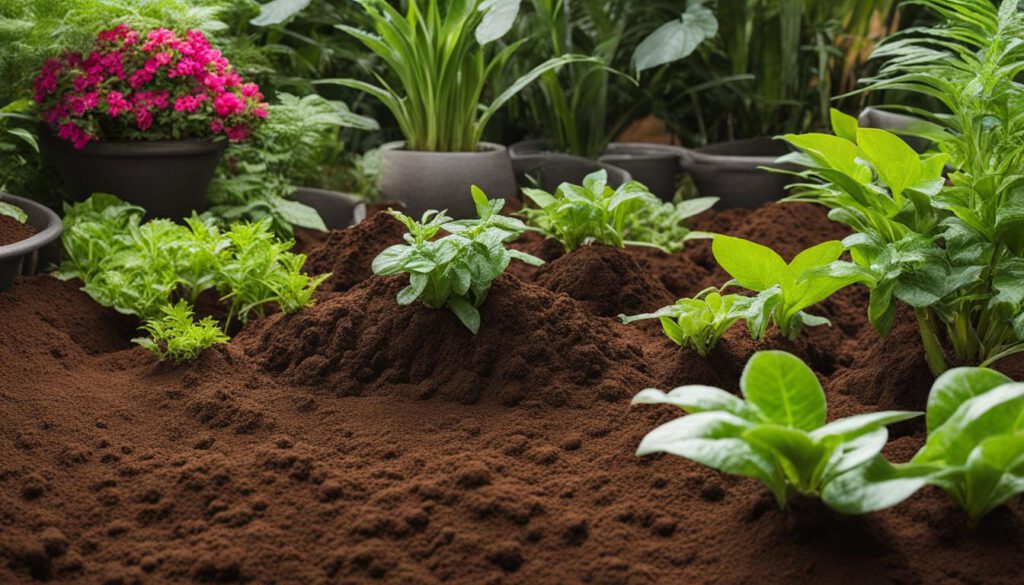 duurzaamheid van potgrond en kokos in de tuin